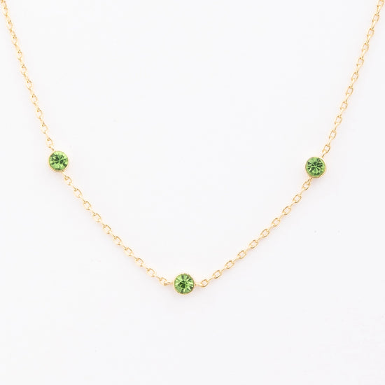 Kristina Birthstone Necklaces