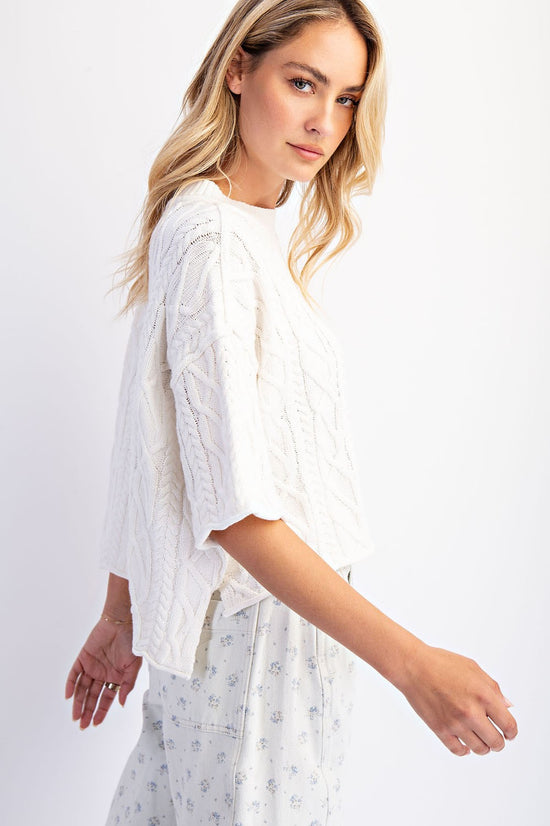 Oversized Sweater Top