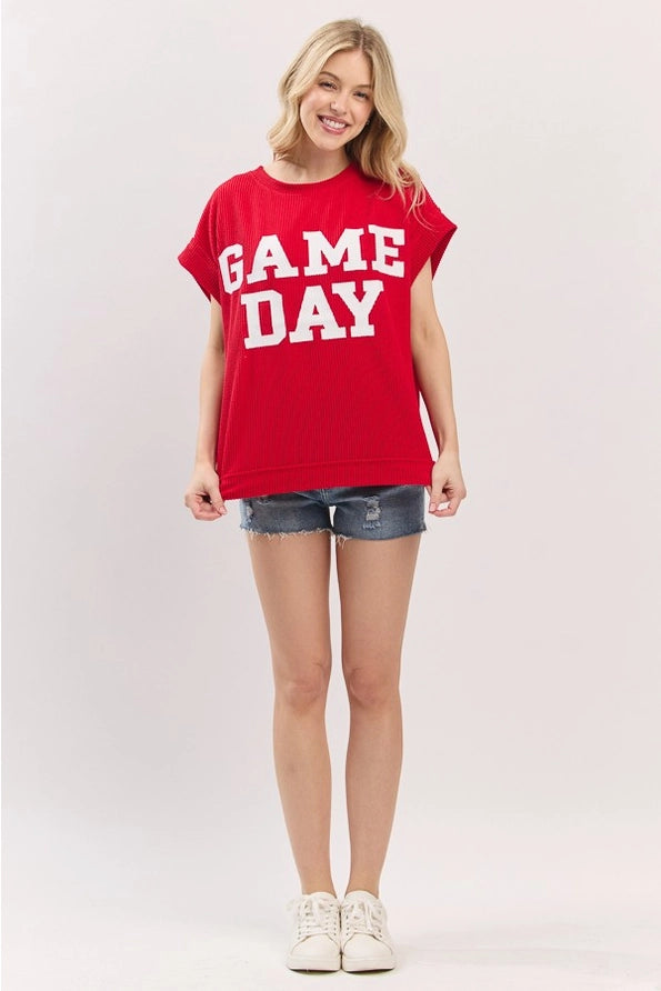Gameday Ribbed Top