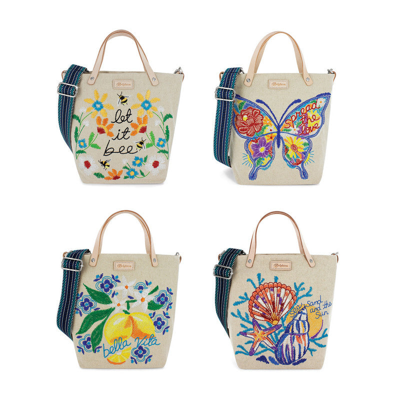 Brighton Artfully Yours Embroidered Handbags