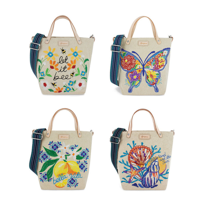 Brighton Artfully Yours Embroidered Handbags