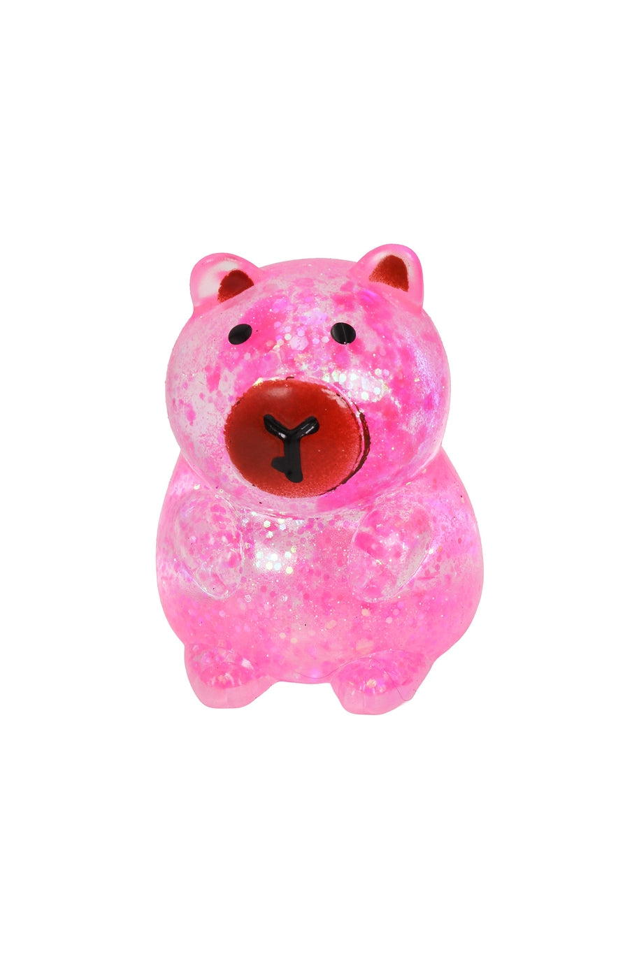 Capybara Iridescent Glittery Squishy