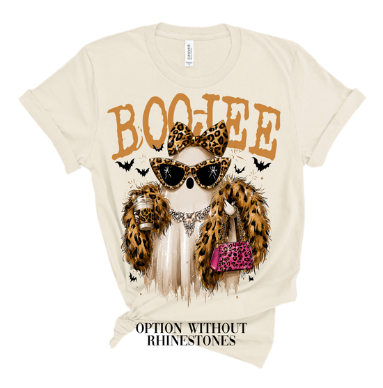 Boo-Jee Ghost Blingy Rhinestone Tee