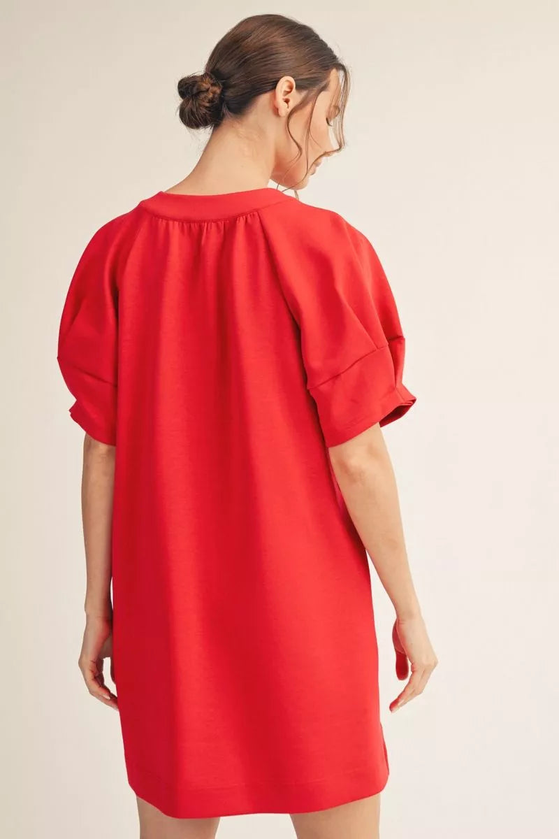 Easy Living V-Neck Dress