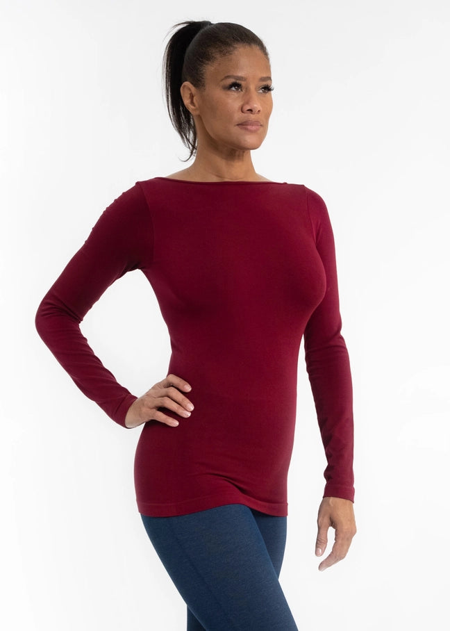 Reversible Long Sleeve Top