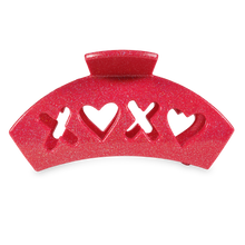 Load image into Gallery viewer, Red Sweet Talker Large Hair Clip *FINAL SALE*
