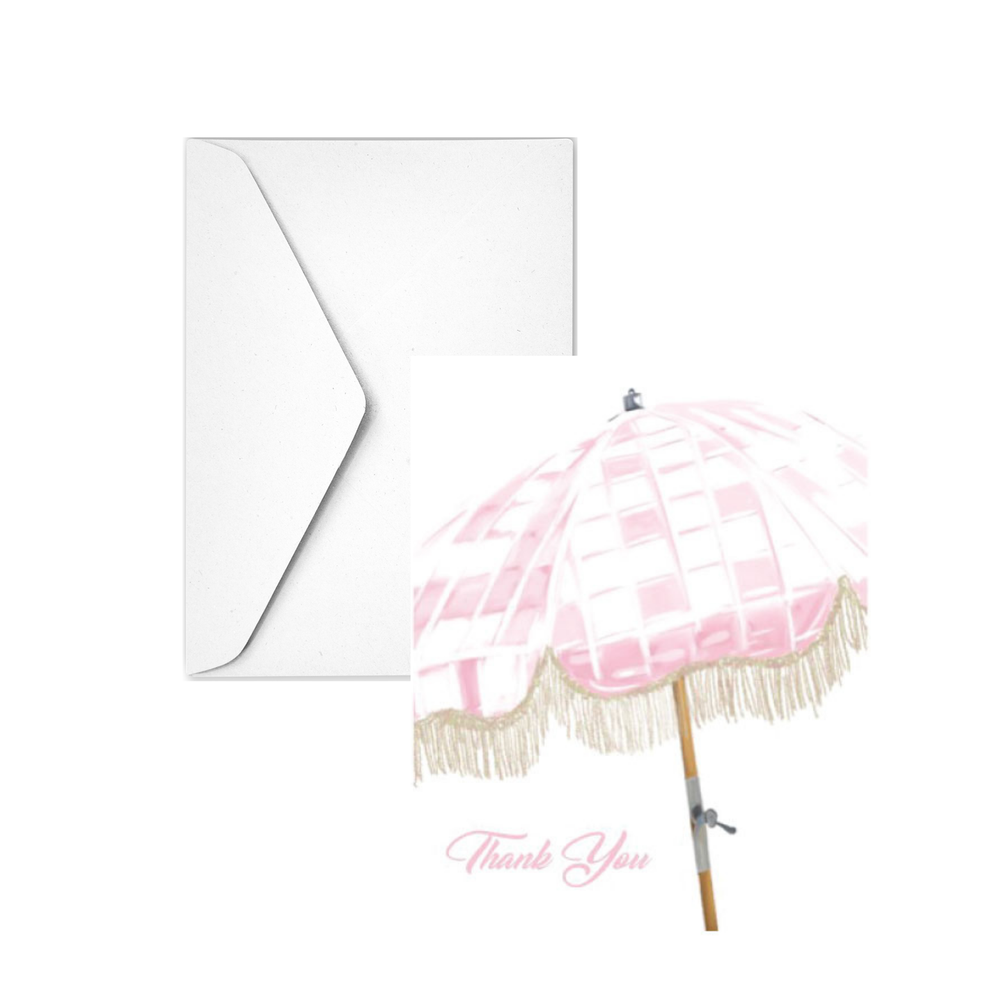 Thank You Umbrella - Note Card  