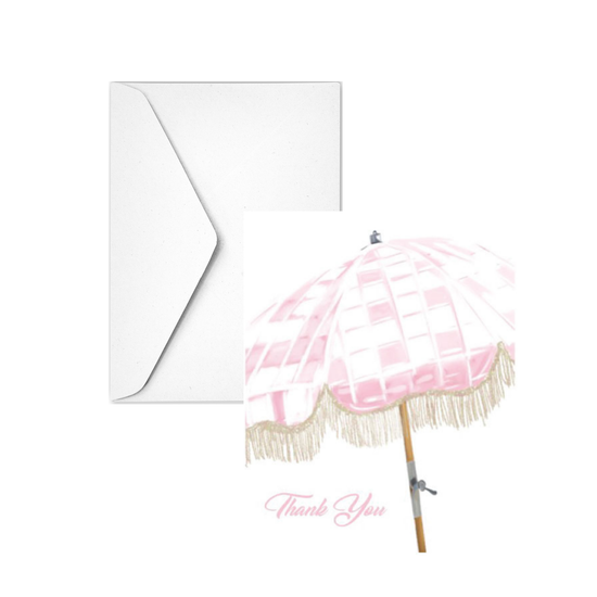 Thank You Umbrella - Note Card  