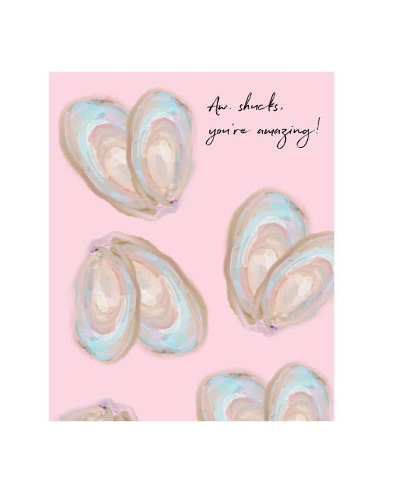 Aw Shucks - Note Card 