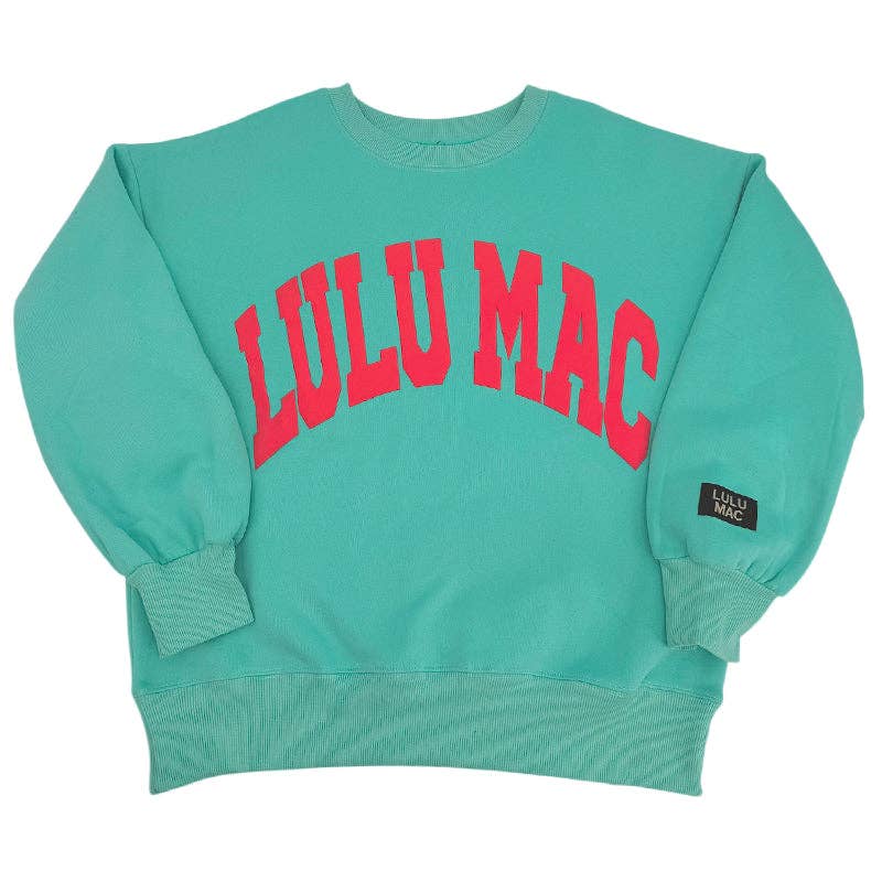 Lulu Mac Long Sleeve Crew Neck Sweatshirt