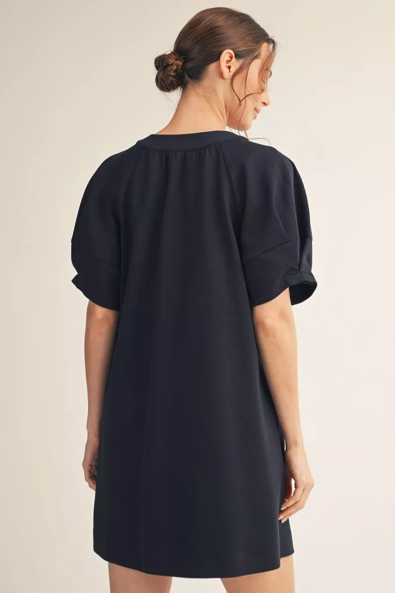 Easy Living V-Neck Dress