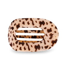 Load image into Gallery viewer, Round Flat Hair Clip | Large | Blonde Tortoise
