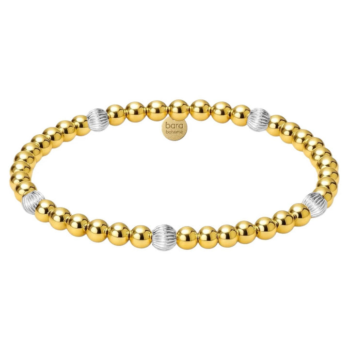Carly | Gold Filled Beaded Bracelet