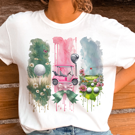 Golf Preppy Lilly Country Club Resort Graphic Tee