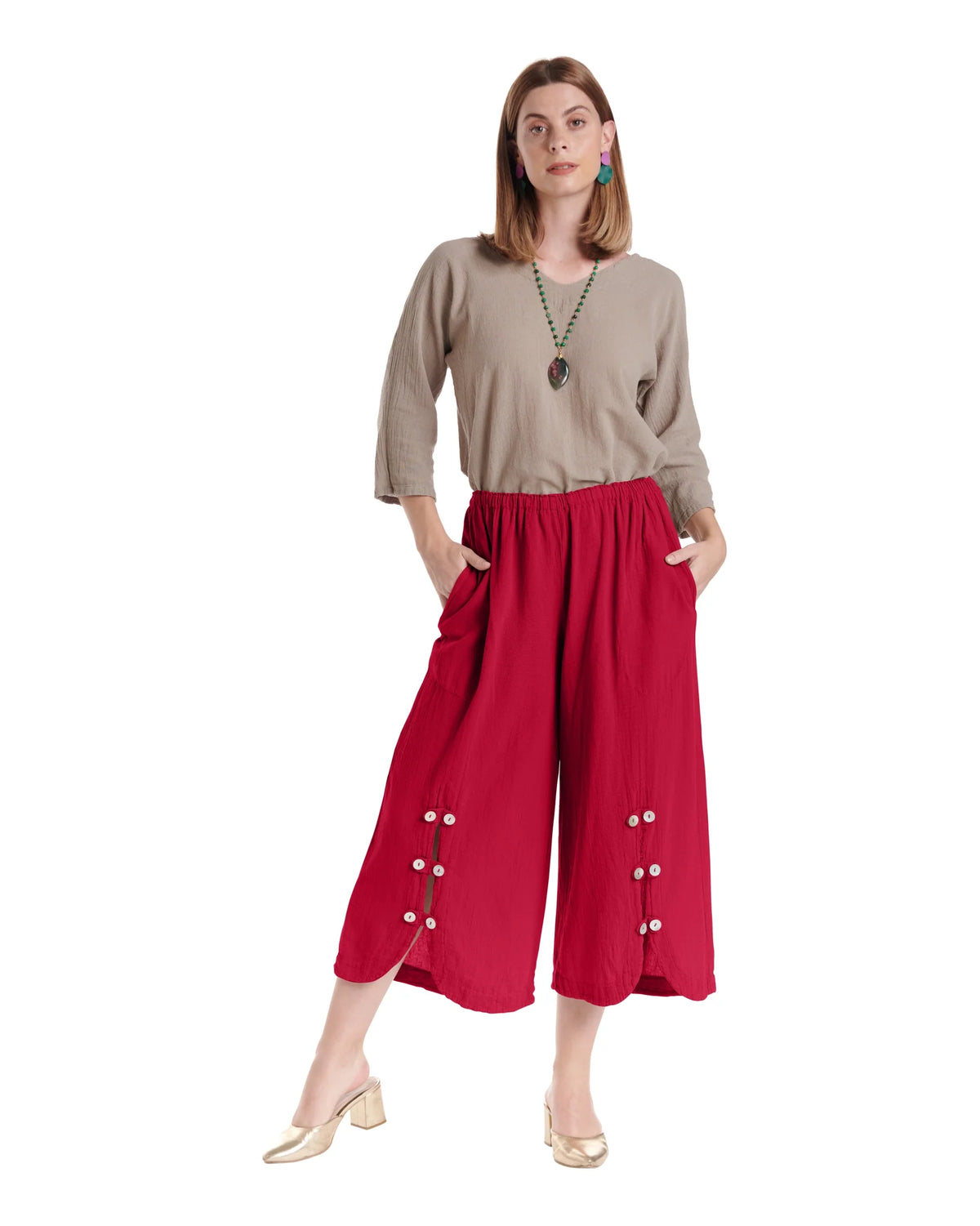 Oh My Gauze Dotty Pant