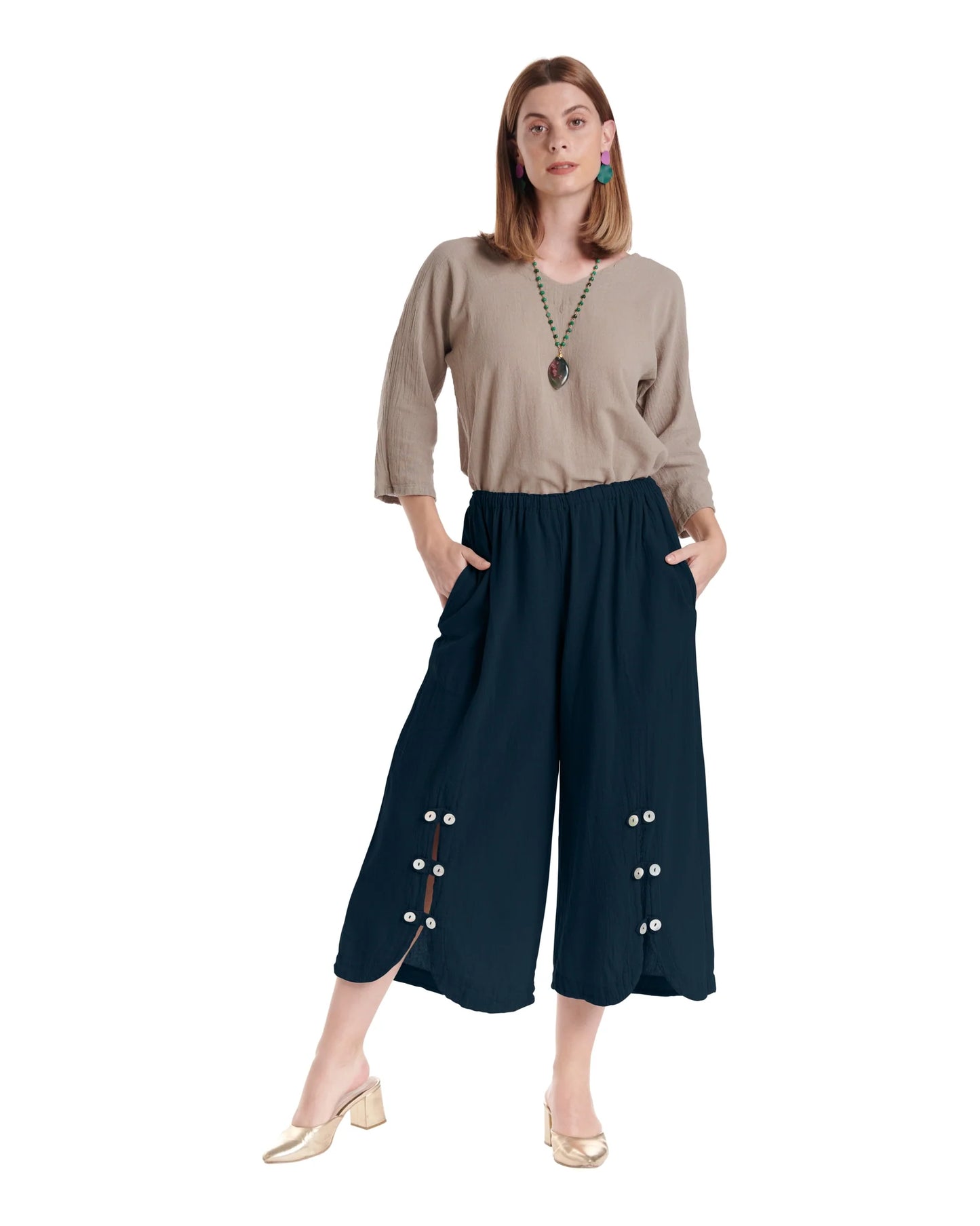 Oh My Gauze Dotty Pant