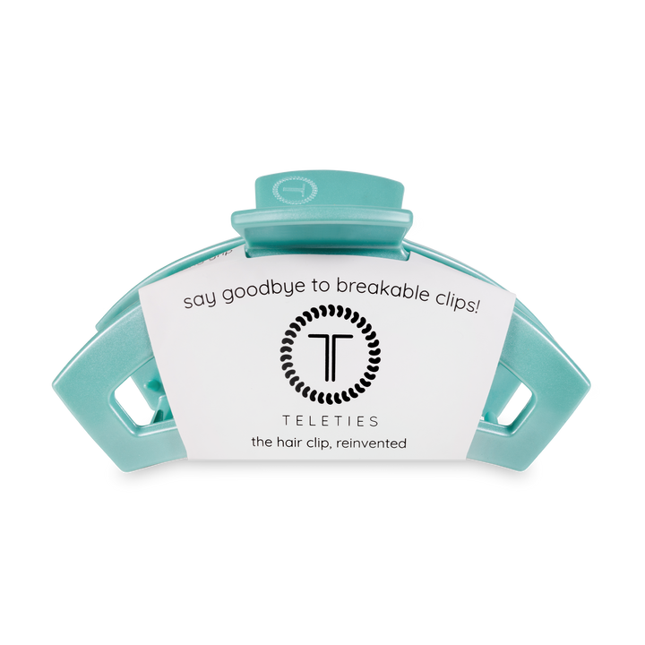 Open Hair Clip | Medium | Totally Turquoise