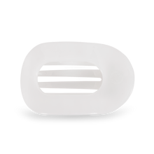 Load image into Gallery viewer, Round Flat Hair Clip | Medium | Coconut White
