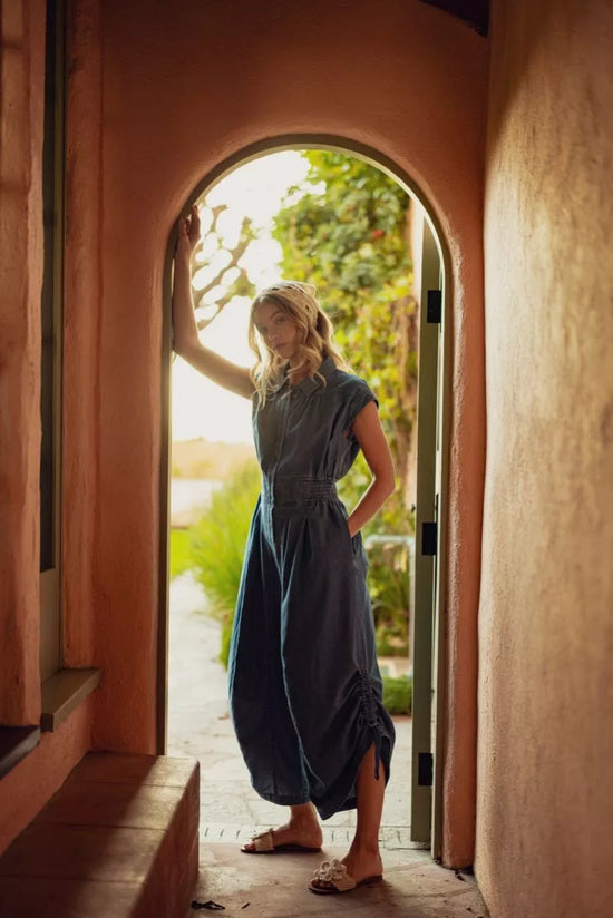 Effortless Charm Chambray Jumpsuit