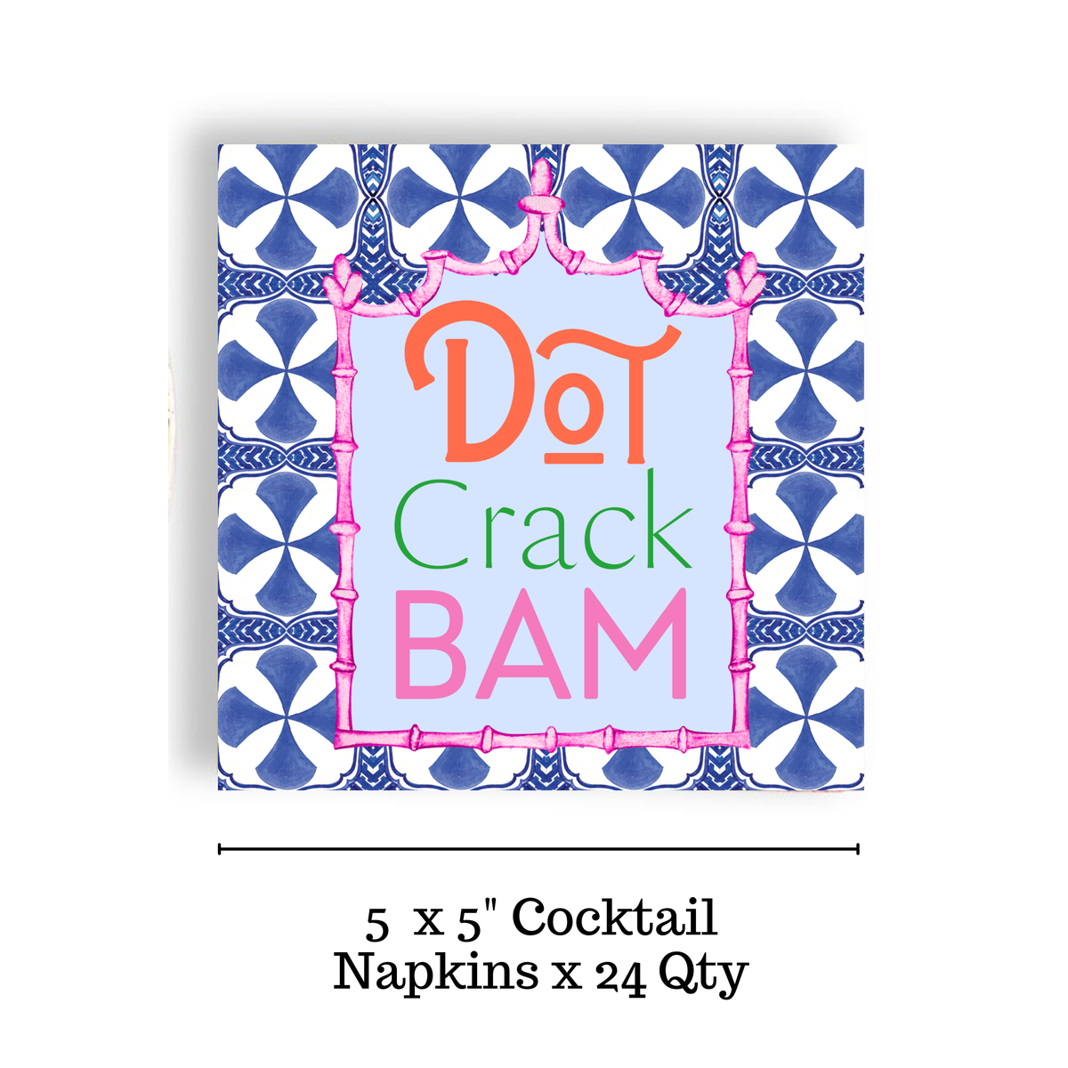 Mahjong 24ct Cocktail Napkin Separates (3ply)