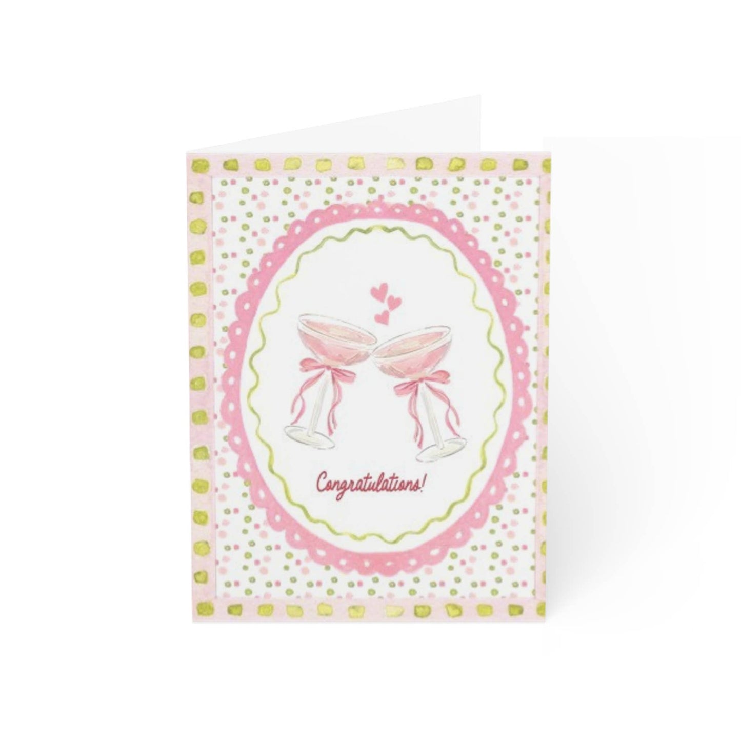 Congratulations Pink - Note Card 