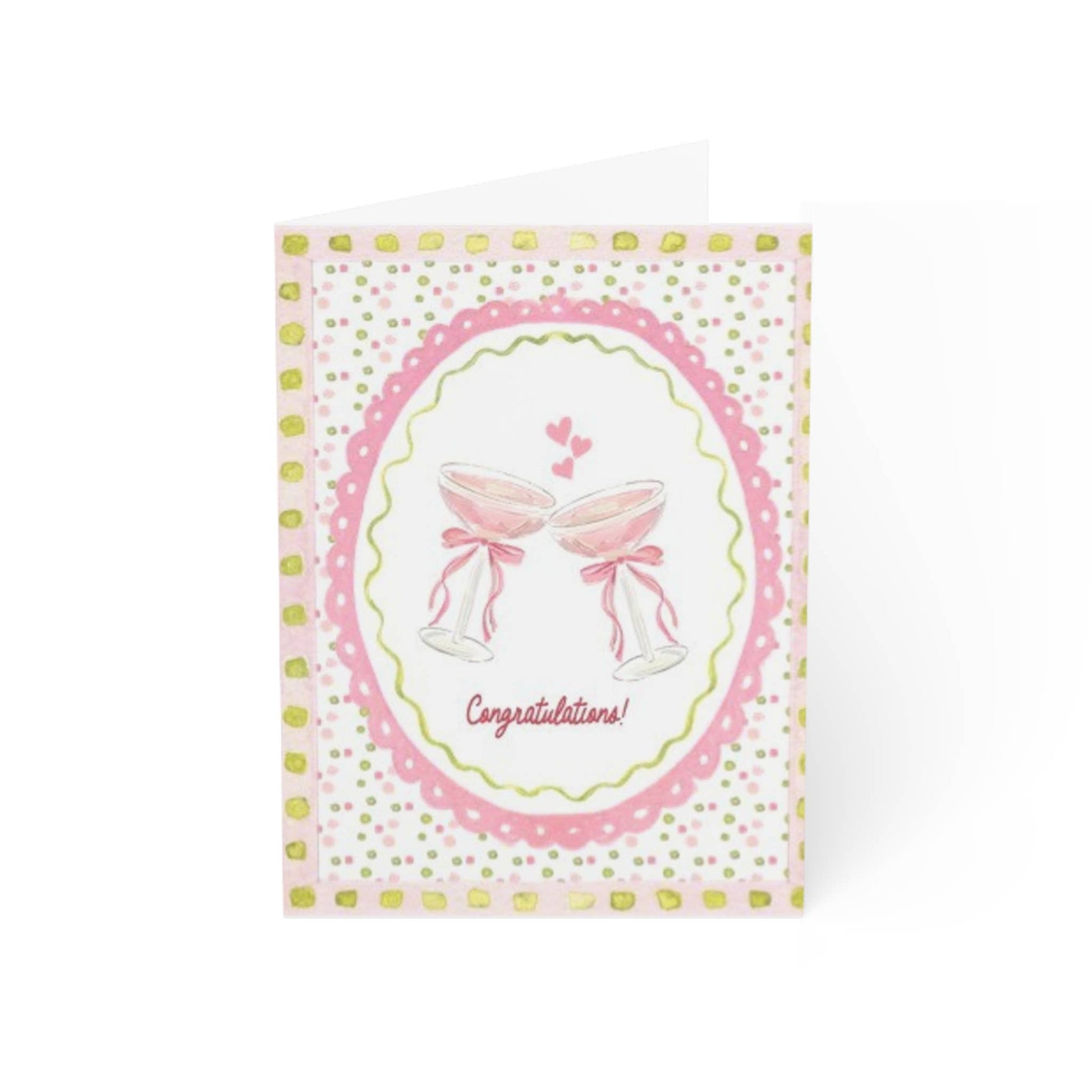 Congratulations Pink - Note Card 