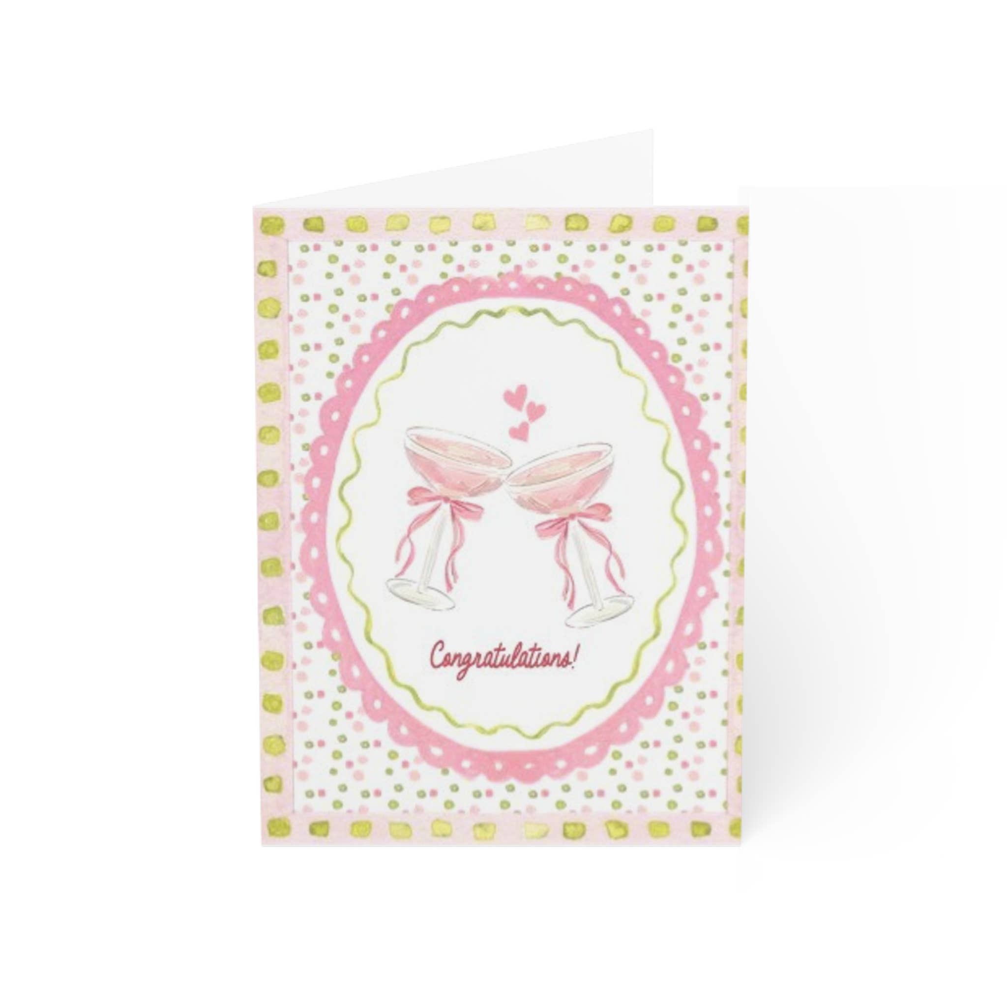 Congratulations Pink - Note Card 