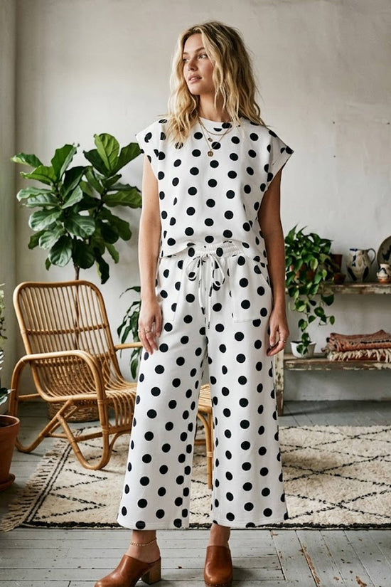 Scuba Polka Dot Lounge Set
