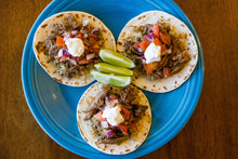 Load image into Gallery viewer, Shredded Beef Tacos 
