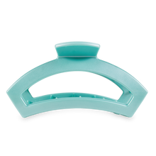 Load image into Gallery viewer, Open Hair Clip | Large | Totally Turquoise
