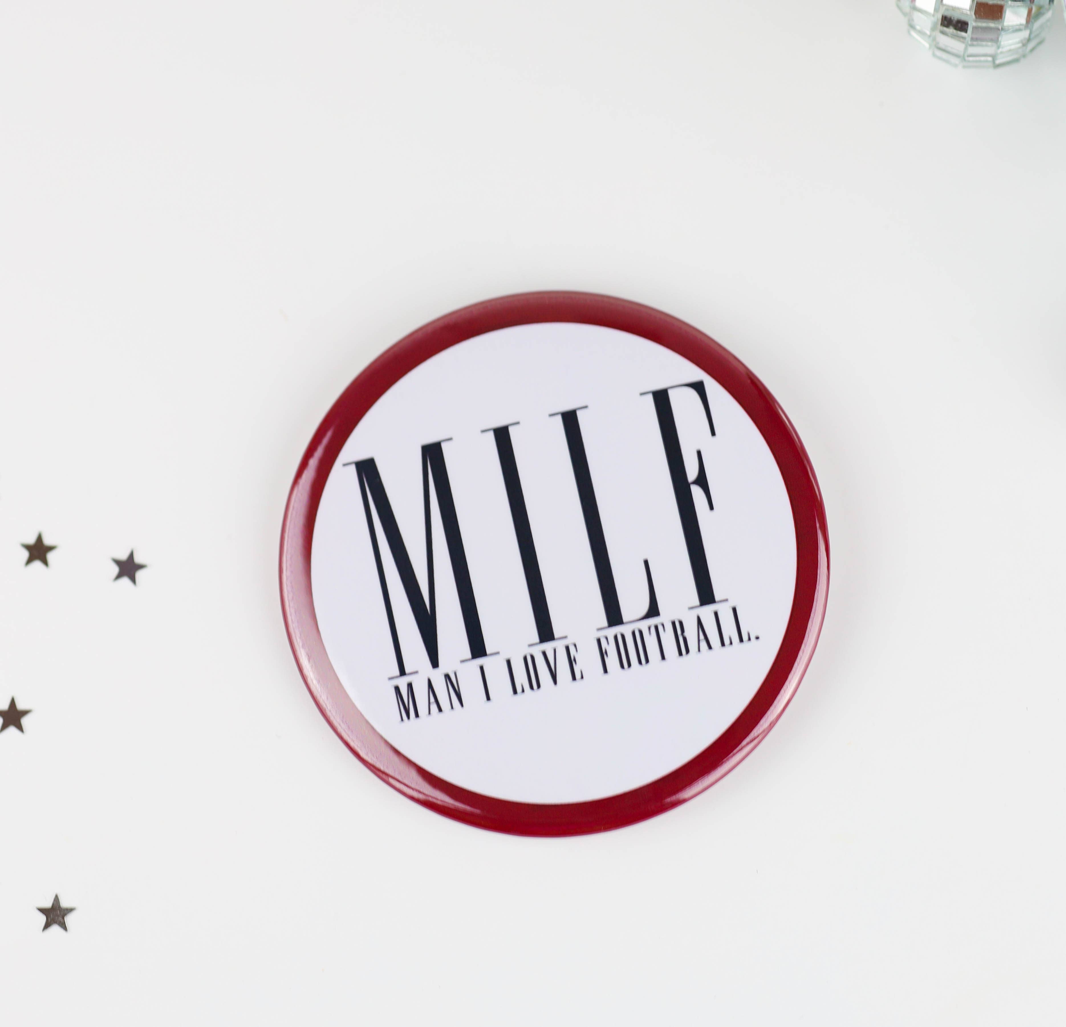 Maroon Game Day  Buttons | Game Day Pins