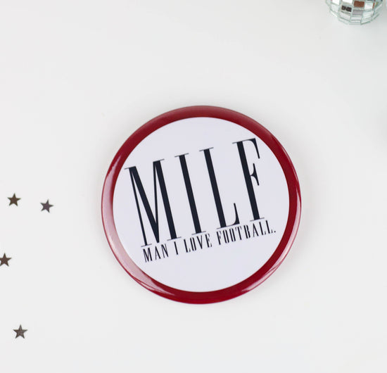 Maroon Game Day  Buttons | Game Day Pins
