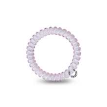 Load image into Gallery viewer, Spiral Hair Coils | Small | Rose Water Pink Hair Ties
