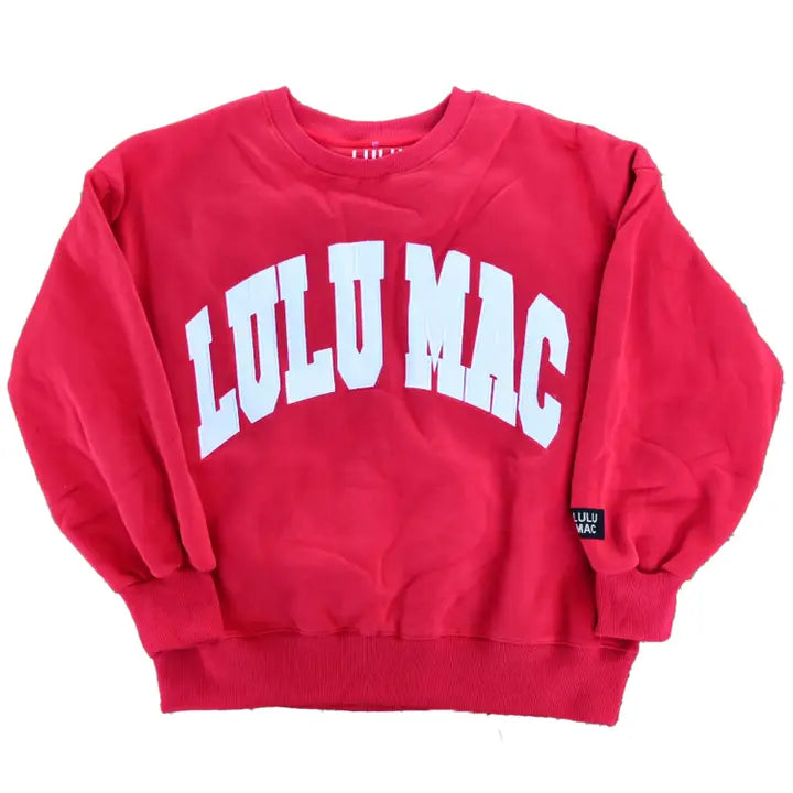 Lulu Mac Long Sleeve Crew Neck Sweatshirt