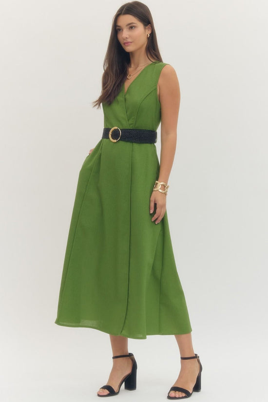 Chic Needs Midi Dress**FINAL SALE**