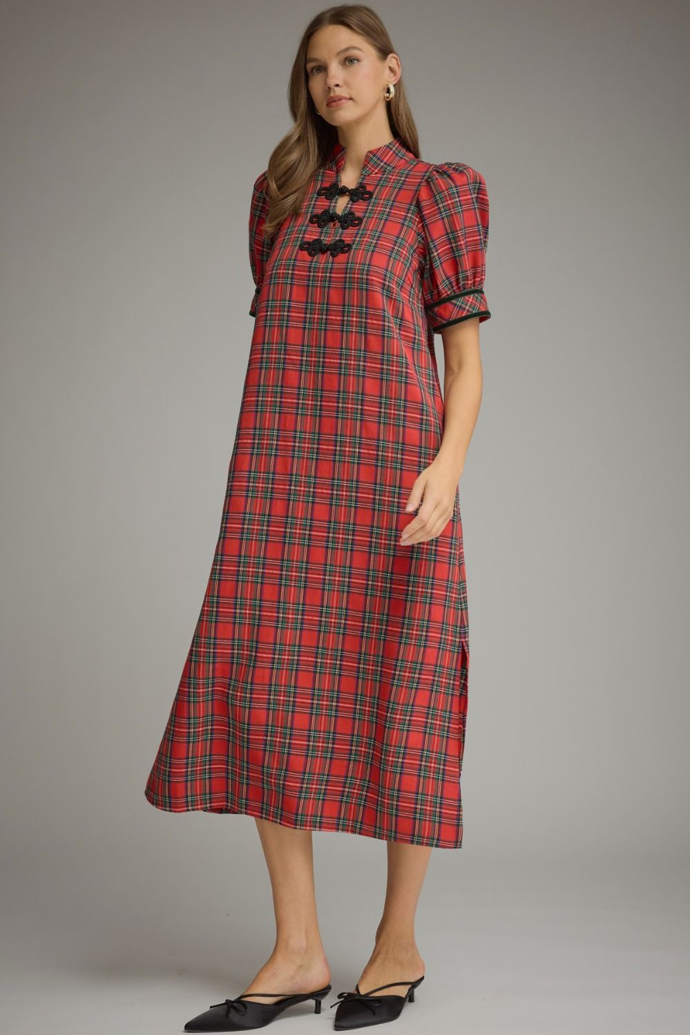 Mad About Plaid Dress