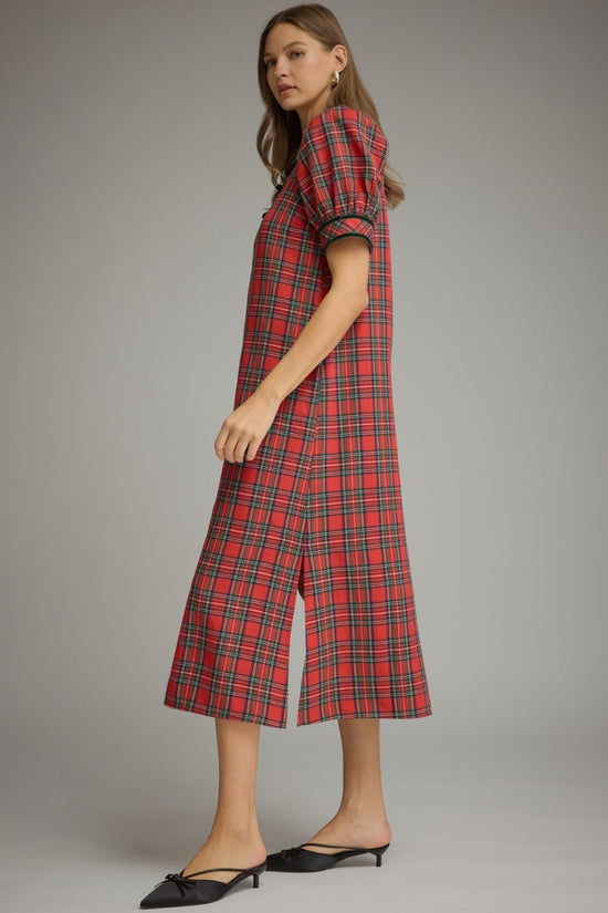 Mad About Plaid Dress
