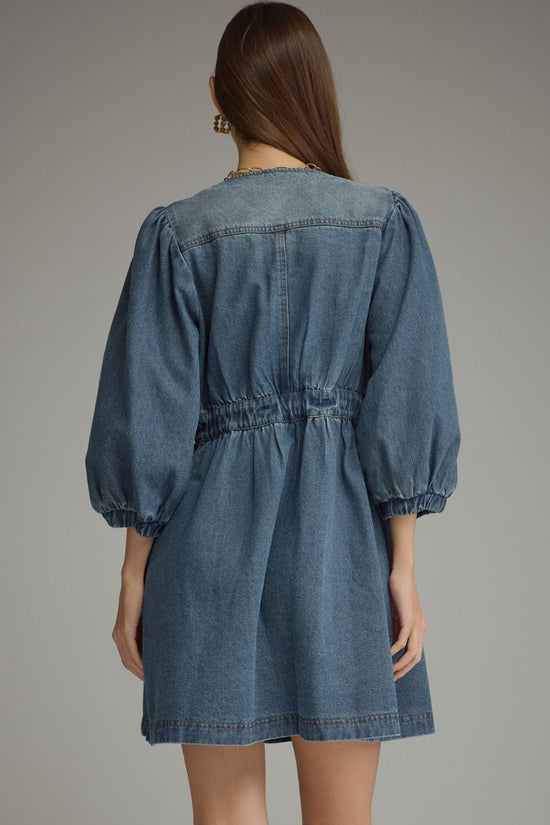 Addicted to You Denim Dress
