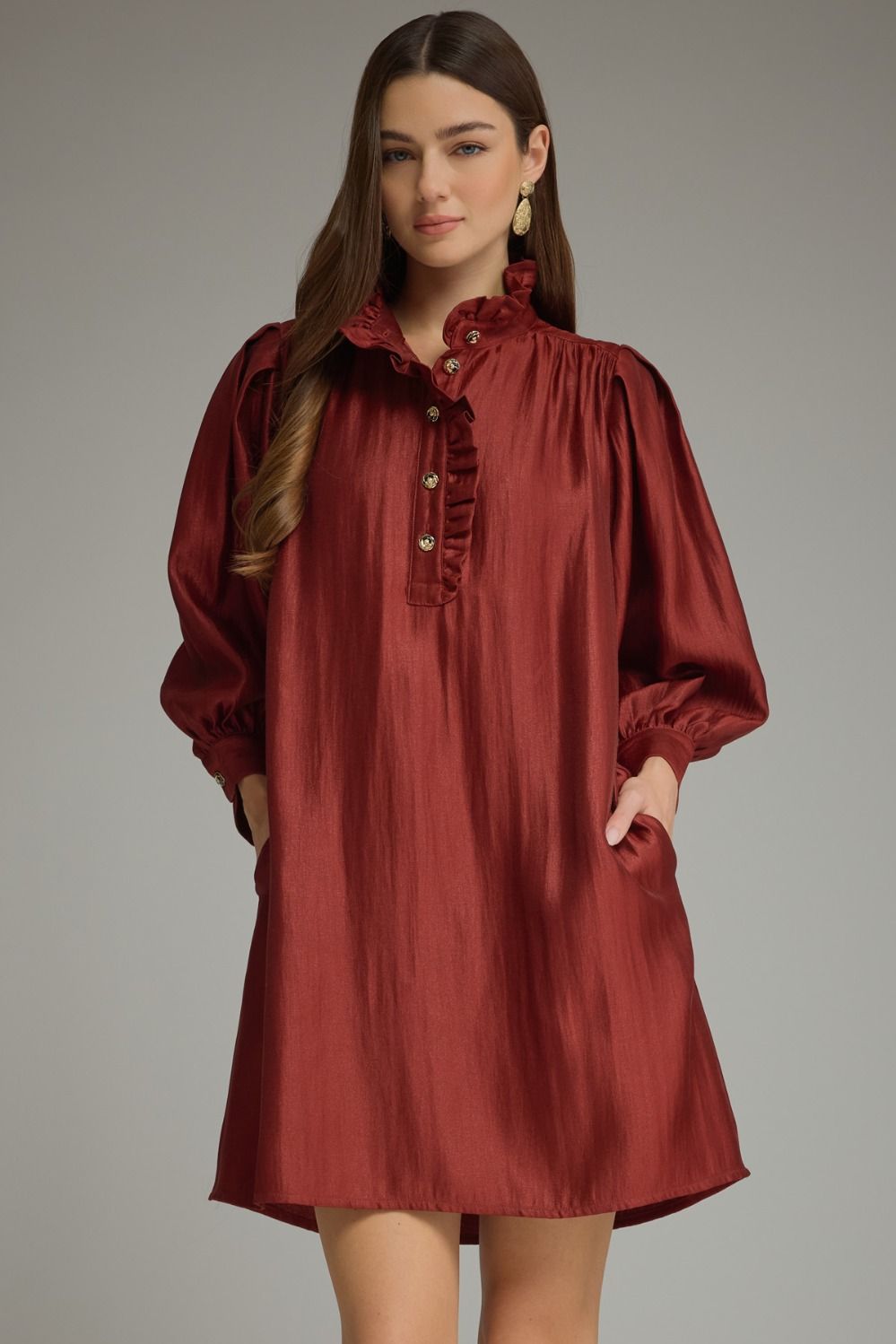 Burgundy Bliss Dress