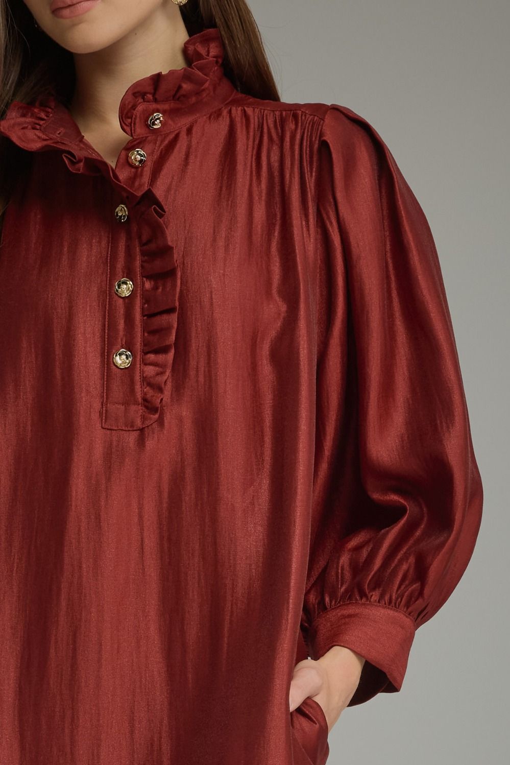 Burgundy Bliss Dress