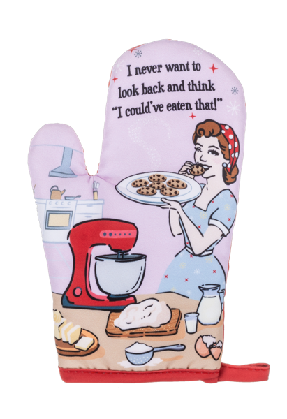 Kitchen Talk Oven Mitt
