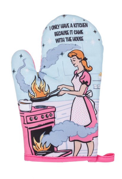 Kitchen Talk Oven Mitt