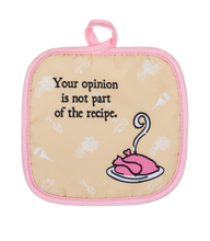 Load image into Gallery viewer, Kitchen Talk Oven Mitt
