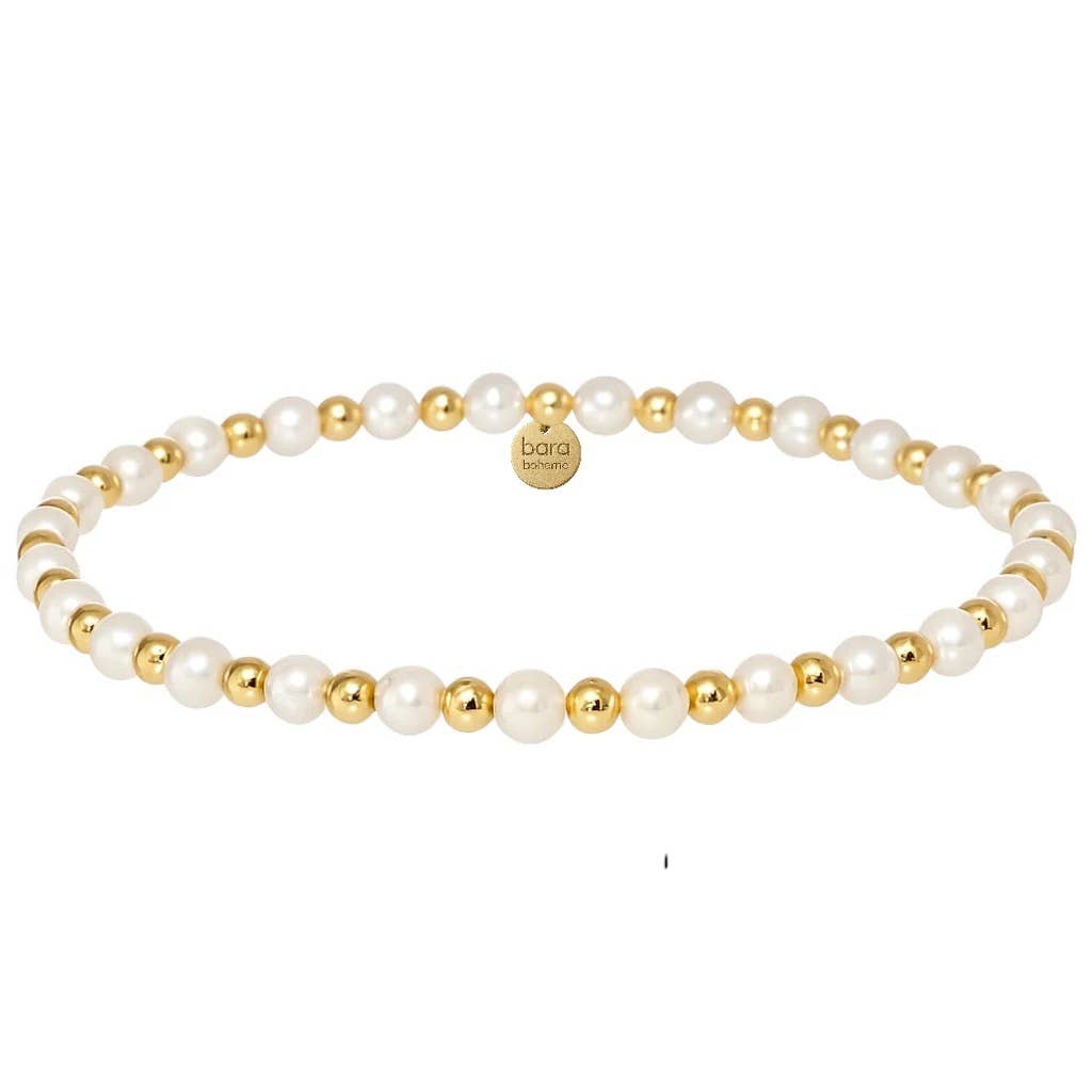 May | Gold Filled Beaded Bracelet
