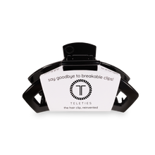 Load image into Gallery viewer, Open Hair Clip | Med. | Jet Black
