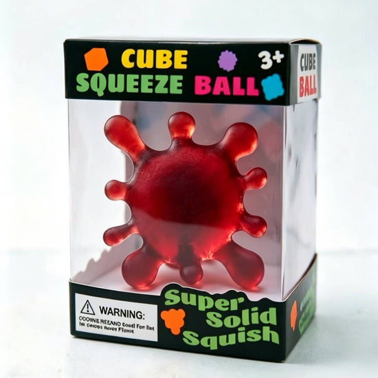 Special Edition Red squeeze ball nice cube squishy toy