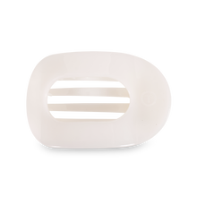Load image into Gallery viewer, Round Flat Hair Clip | Large | Coconut White *FINAL SALE*
