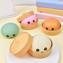 Load image into Gallery viewer, Squishy Dumpling Bao Bun Fidget Toy-random color In stock
