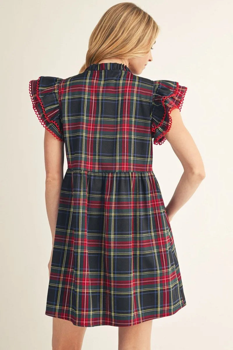 Best Days Plaid Dress