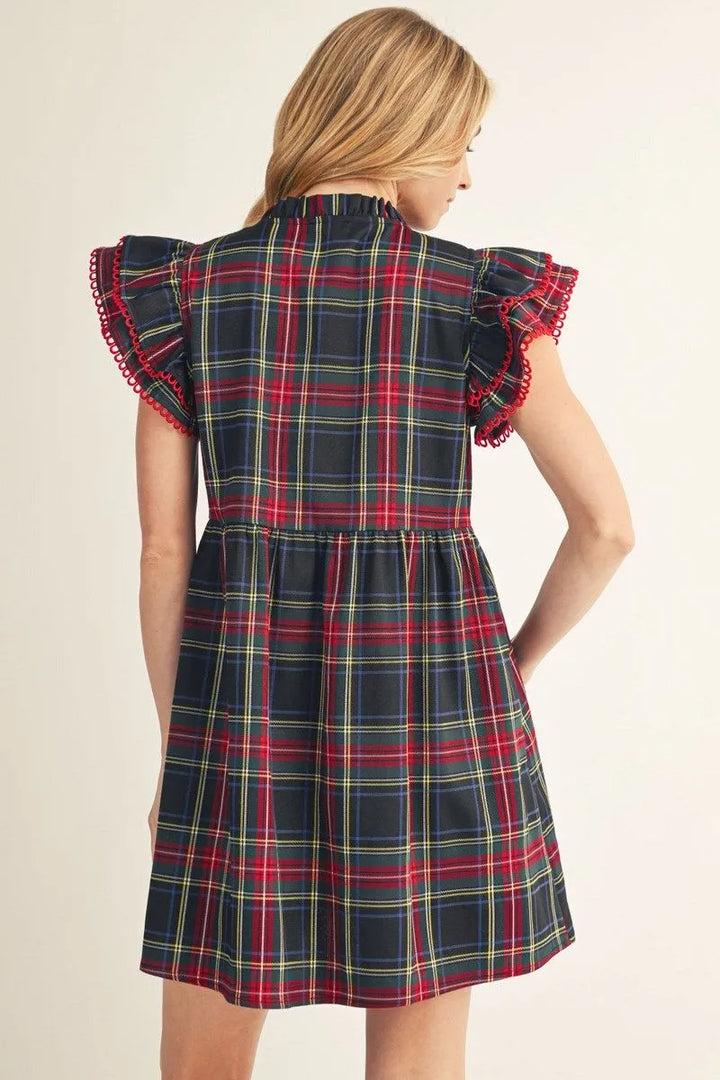 Best Days Plaid Dress